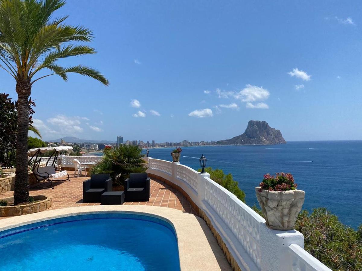 Villa Primera Linea Calpe Esterno foto