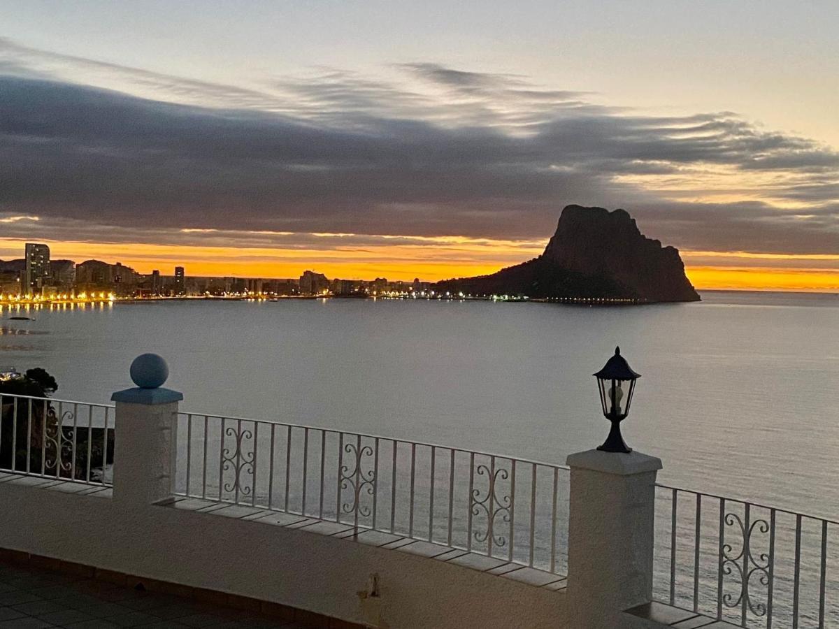 Villa Primera Linea Calpe Esterno foto