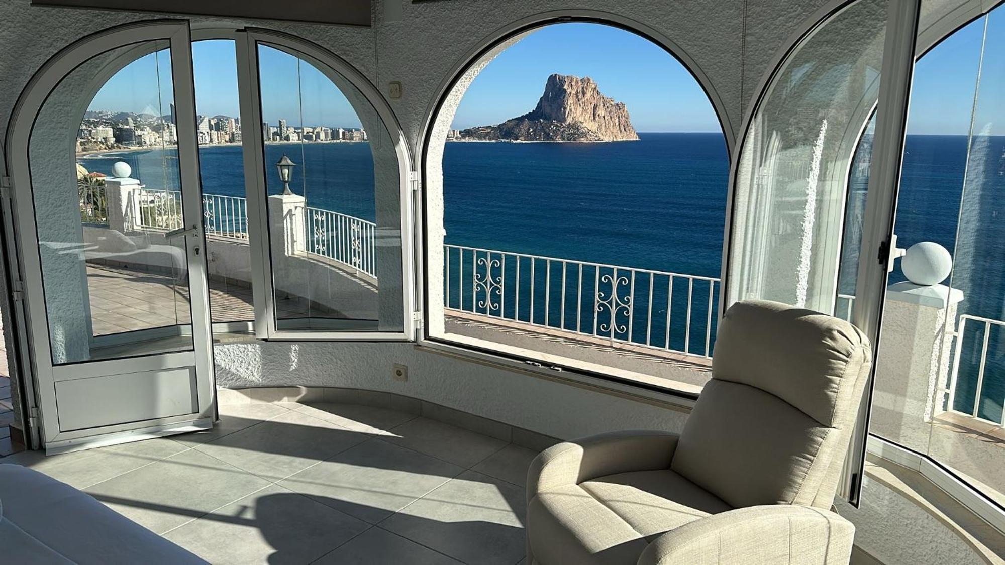 Villa Primera Linea Calpe Esterno foto