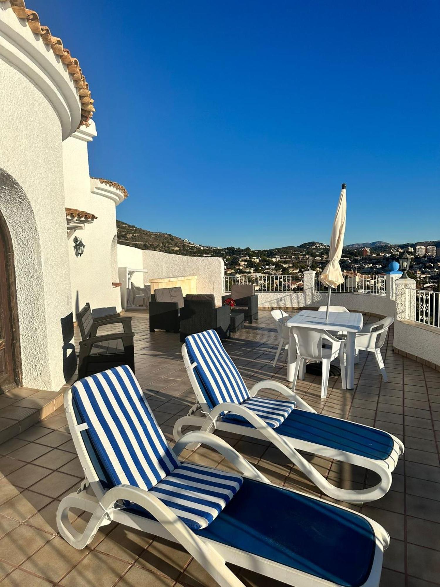 Villa Primera Linea Calpe Esterno foto